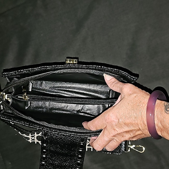 Black Quilted Purse - Picture 5 of 6